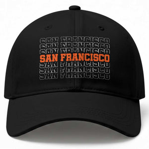 Vintage San Francisco Baseball Cap California SF Retro Sports Style TS10 Print Your Wear