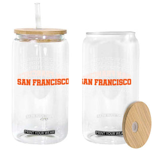 Vintage San Francisco Glass Can California SF Retro Sports Style TS10 Print Your Wear
