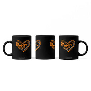 Vintage Tiger Coffee Mug Sports Fan Team Spirit Mascot Cute Leopard Heart TS10 Print Your Wear