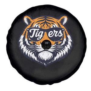 Tiger Face Spare Tire Cover Vintage Sports Name TS10 Print Your Wear