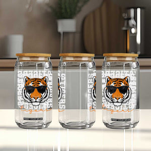 Vintage Tigers Glass Can Vintage Sports Inspirational Athletic Name TS10 Print Your Wear