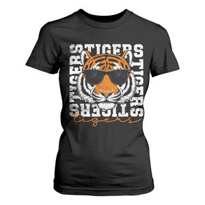 Vintage Tigers T Shirt For Women Vintage Sports Inspirational Athletic Name TS10 Black Print Your Wear