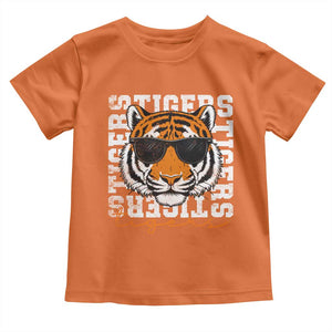 Vintage Tigers Toddler T Shirt Vintage Sports Inspirational Athletic Name TS10 Orange Print Your Wear