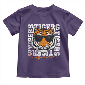 Vintage Tigers Toddler T Shirt Vintage Sports Inspirational Athletic Name TS10 Purple Print Your Wear