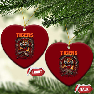 Tiger Sports Name Ceramic Ornament Vintage Distressed Baseball Fans TS10 Print Your Wear