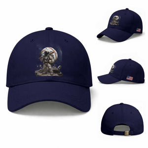 Astronaut Baseball Player Baseball Cap Distressed Houston Clutch City Sports Fans TS10 Baseball Cap Universal Fit Dark Blue Print Your Wear
