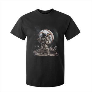 Astronaut Baseball Player T Shirt For Kid Distressed Houston Clutch City Sports Fans TS10 Black Print Your Wear