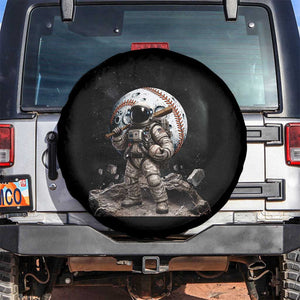 Astronaut Baseball Player Spare Tire Cover Distressed Houston Clutch City Sports Fans TS10 No hole Black Print Your Wear