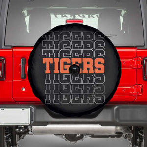 Vintage Tiger Spare Tire Cover Last Name Vintage Sports Jersey Style TS10 Black Print Your Wear