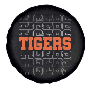 Vintage Tiger Spare Tire Cover Last Name Vintage Sports Jersey Style TS10 Print Your Wear