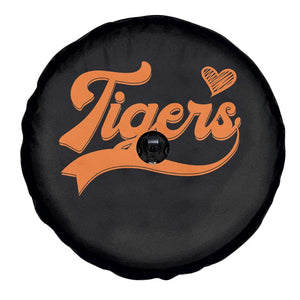 Vintage Tiger Spare Tire Cover Varsity Name Script Vintage Sports Jersey Style TS10 Print Your Wear