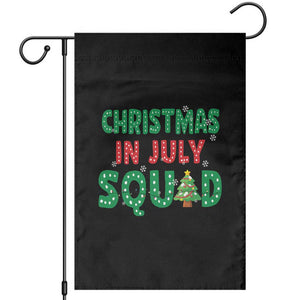 Christmas In July Squad Garden Flag Funny Summer Xmas TS10 Black Print Your Wear