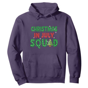 Christmas In July Squad Hoodie Funny Summer Xmas TS10 Purple Print Your Wear