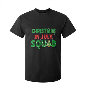 Christmas In July Squad T Shirt For Kid Funny Summer Xmas TS10 Black Print Your Wear