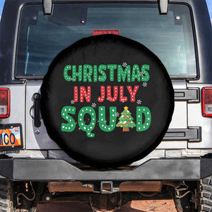 Christmas In July Squad Spare Tire Cover Funny Summer Xmas TS10 No hole Black Print Your Wear