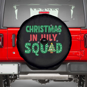 Christmas In July Squad Spare Tire Cover Funny Summer Xmas TS10 Black Print Your Wear