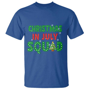 Christmas In July Squad T Shirt Funny Summer Xmas TS10 Royal Blue Print Your Wear