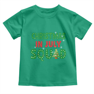 Christmas In July Squad Toddler T Shirt Funny Summer Xmas TS10 Irish Green Print Your Wear