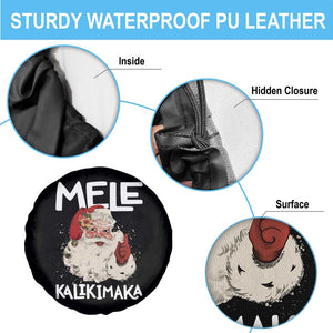 Mele Kalikimaka Spare Tire Cover Hawaii Christmas Party Santa TS10 Print Your Wear