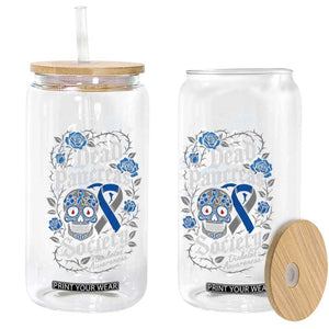 Funny Diabetes Type 1 Awareness Glass Can Dead Pancreas Society Sugar Skull TS10 Print Your Wear