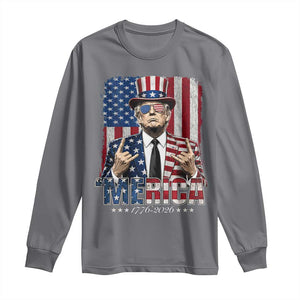 The Nations Leader US 250th Anniversary Long Sleeve Shirt Funny 4th of July 1776 2026