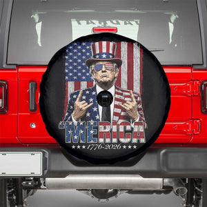 The Nations Leader US 250th Anniversary Spare Tire Cover Funny 4th of July 1776 2026