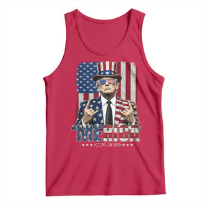 The Nations Leader US 250th Anniversary Tank Top Funny 4th of July 1776 2026