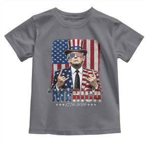 The Nations Leader US 250th Anniversary Toddler T Shirt Funny 4th of July 1776 2026