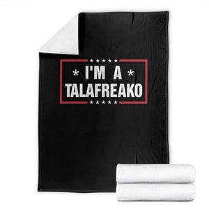I Am A Talafreako James Talarico Throw Blanket US Senate Texas Election