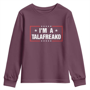 I Am A Talafreako James Talarico Youth Sweatshirt US Senate Texas Election