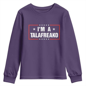 I Am A Talafreako James Talarico Youth Sweatshirt US Senate Texas Election