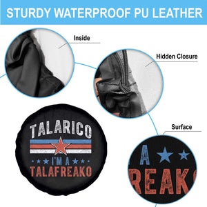 I Am A Talafreako James Talarico Spare Tire Cover US Senate Texas
