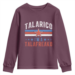 I Am A Talafreako James Talarico Youth Sweatshirt US Senate Texas