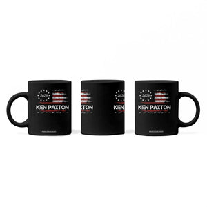 Ken Paxton for Texas Senate Coffee Mug US Senator Campaign Vintage American Flag