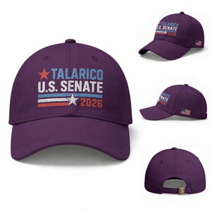 James Talarico US Senate 2026 Baseball Cap Texas Senate Race Stars and Stripes