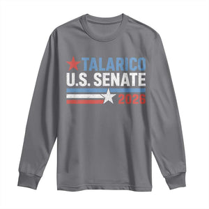 James Talarico US Senate 2026 Long Sleeve Shirt Texas Senate Race Stars and Stripes