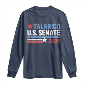 James Talarico US Senate 2026 Long Sleeve Shirt Texas Senate Race Stars and Stripes
