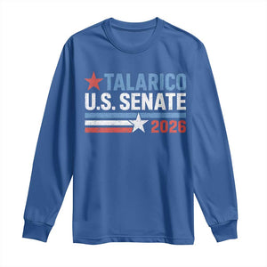 James Talarico US Senate 2026 Long Sleeve Shirt Texas Senate Race Stars and Stripes