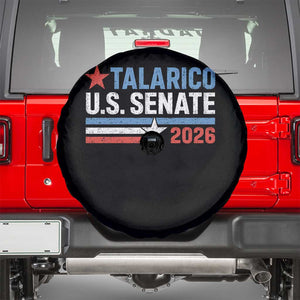 James Talarico US Senate 2026 Spare Tire Cover Texas Senate Race Stars and Stripes