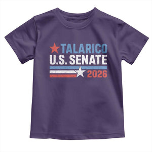 James Talarico US Senate 2026 Toddler T Shirt Texas Senate Race Stars and Stripes