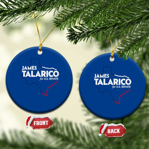 James Talarico for US Senate Ceramic Ornament Texas Senate Race 2026