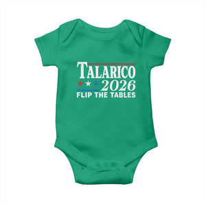 James Talarico 2026 Flip The Tables Baby Onesie Texas Senate