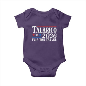 James Talarico 2026 Flip The Tables Baby Onesie Texas Senate