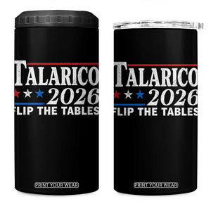 James Talarico 2026 Flip The Tables 4 in 1 Can Cooler Tumbler Texas Senate
