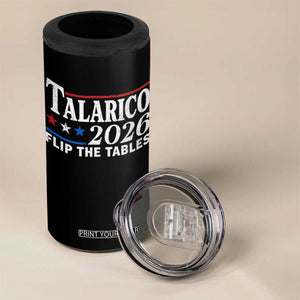 James Talarico 2026 Flip The Tables 4 in 1 Can Cooler Tumbler Texas Senate