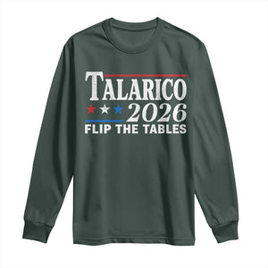 James Talarico 2026 Flip The Tables Long Sleeve Shirt Texas Senate