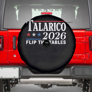 James Talarico 2026 Flip The Tables Spare Tire Cover Texas Senate