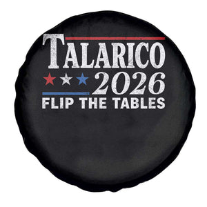 James Talarico 2026 Flip The Tables Spare Tire Cover Texas Senate