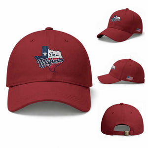 I Am A Talafreako James Talarico Baseball Cap US Senate Vintage Texas Map