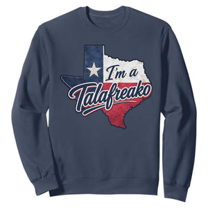 I Am A Talafreako James Talarico Sweatshirt US Senate Vintage Texas Map